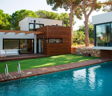 Vivienda sostenible con estructura de madera en Denia