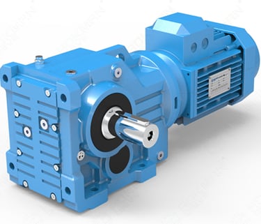 Industrial gearbox and drive trains for conveyors, crushers, agitators, screens, mineral processing