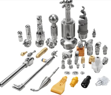 Industrial Spray Nozzles, Cone Nozzles, Flat Nozzles, Spiral Nozzles Supplier