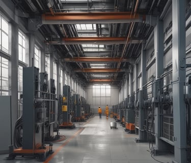 A building manager talking with residents in a friendly meeting.