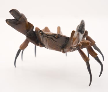 Bronze Sculpture Crab By Mark Richard Hall