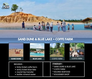 Blue Lake and Coffee Farm