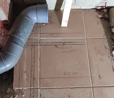 Reforma instalación fontanería en baño, IMPATTO