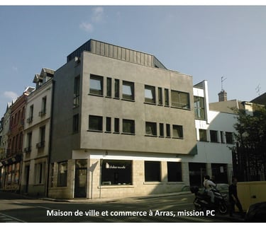 plandarchi Arras - Mai­son de ville et com­merce à Ar­ras, mis­sion PC