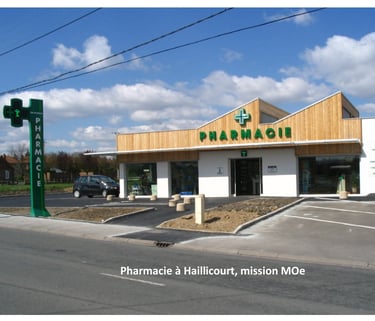 plandarchi Arras - Phar­ma­cie à Hail­li­court, mis­sion MOe
