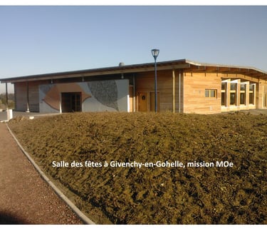 plandarchi Arras - Salle des fê­tes à Gi­ven­chy-en-Gohelle, mis­sion MOe