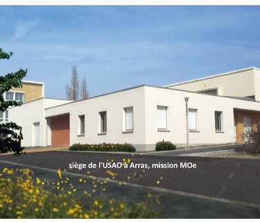 siège de l'USAO à Ar­ras, mis­sion MOe