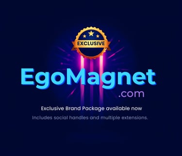 Branded domain name package for sale at DNmagnified.com - Egomagnet.com