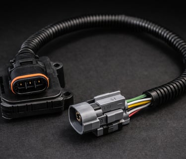 Sensor eletrônico do pedal que pode causar luz EPC acesa no painel do carro