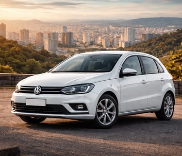 Volkswagen Gol entre os hatchs mais roubados na região Sudeste 2025 em cenário urbano