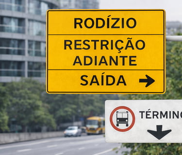 rodízio de carros em sp como funciona