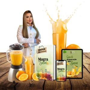 Esse ebook vai te ajudar a entender por que os sucos são ótimas alternativas para emagrecer e para t