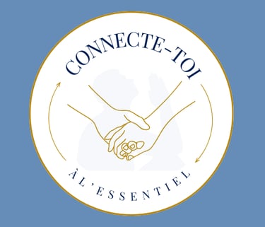 Personne qui Prie et se connecte a l'essentiel