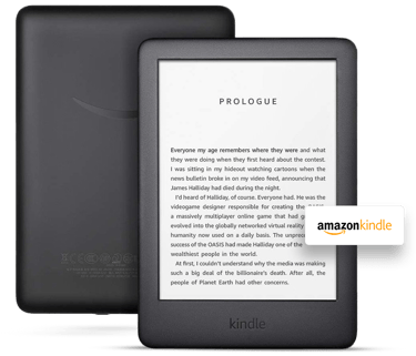 a kindle book with a kindle and a kindle