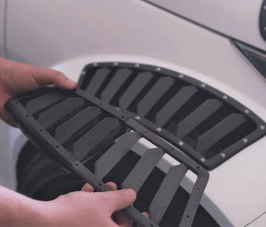A 3D printed air vent (Source: Ultimaker)
