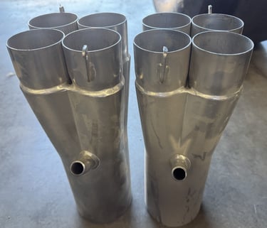 Collector, pair. 2-3/8 x 4-1/2