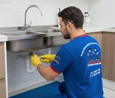 desentupimento de pia