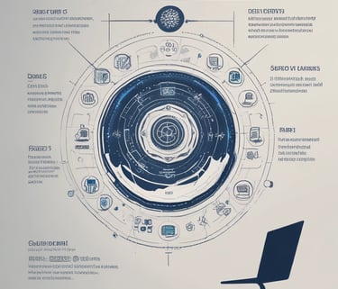 A close-up of a computer screen displaying lines of code in an integrated development environment. The code is colorful, with syntax highlighting for various programming elements such as keywords, strings, and functions. The text appears to be in a high-level programming language, possibly JavaScript or C#.