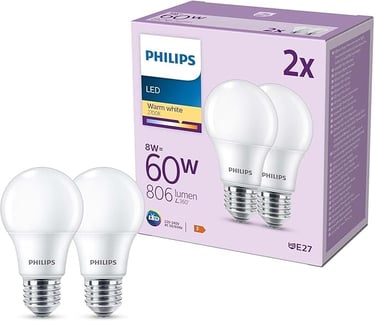 a couple of white light bulbs on a white background