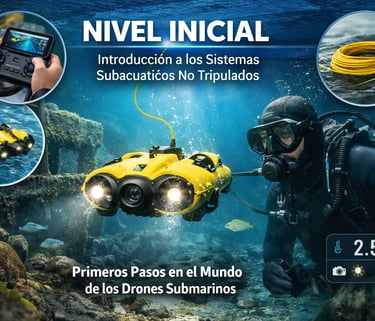 Nivel Inicial — Introducción a los Sistemas Subacuáticos No Tripulados