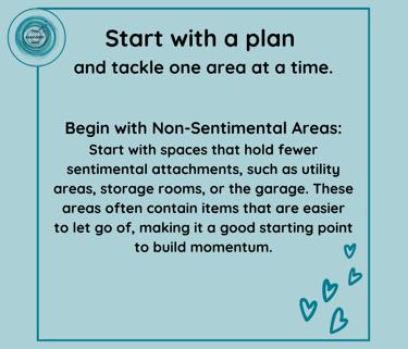Tips for Empty Nesters to Declutter their home