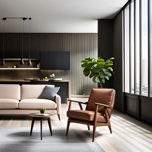 Clean lines, minimalist decor, and functional spaces.