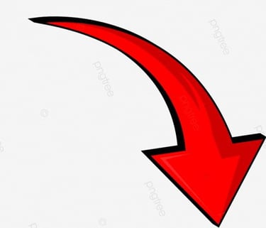 Red arrow ponting downwards