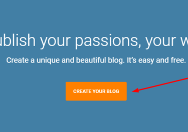 create blog