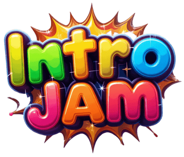 Intro jam logotyp musikbaserad teambuilding