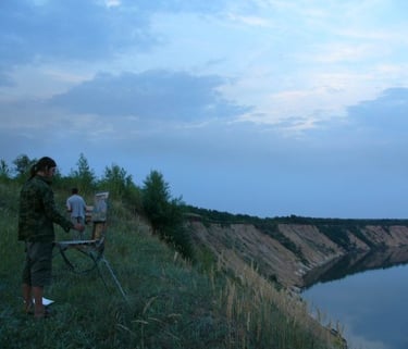 Evgeny Bondarenko on Plein Air 2005