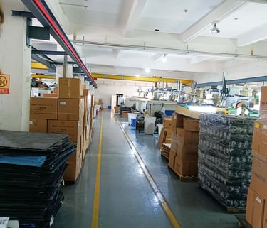 automotive plastic injection workshop for abs rubber resin silicone mould production