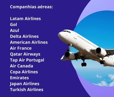 banner passagens aereas