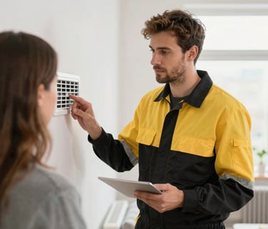 a man riding a skateboard down a street next to tall buildings