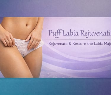 Non-surgical labial puff vaginal rejuvenation treatment to restore vulvar volume at a women’s health