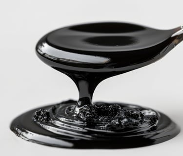 Pure shilajit resin dripping bu MyVitaLife