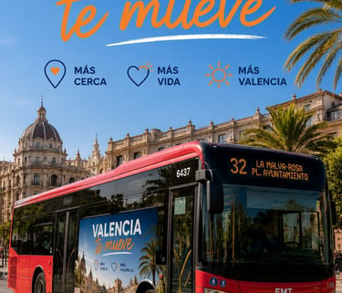 Publicidad en Autobuses en Valencia