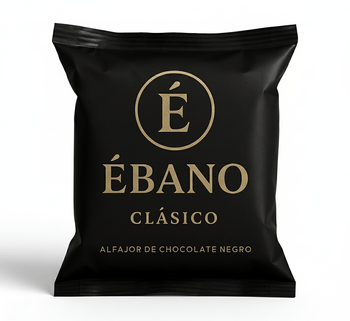 Paquete alfajor ébano clasico