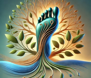 Logo Harmonie Plantaire - Cabinet de réflexologie Marcq 78