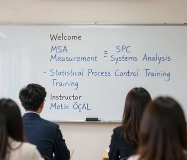 MSA -SPC İstatistiksel Teknikler