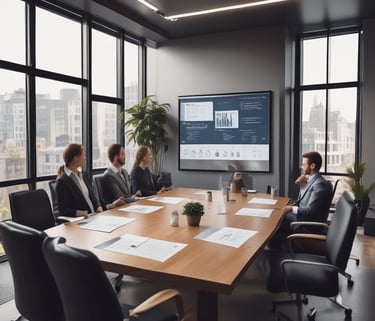 An infographic illustrating agile benchmarking processes.