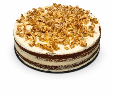 carrot cake deliciosa , solo le falta su café