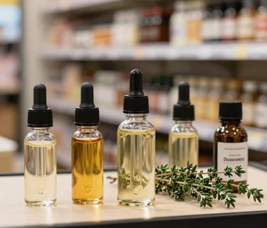 Organic food products displayed on a beige linen cloth with natural light highlighting textures