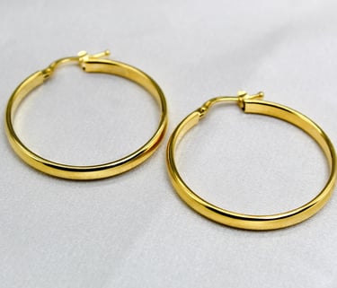argollas clasicas de oro