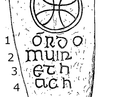 Clonmacnois Runestone 651 - Barony of Garrycastle, County of Offally, Ireland