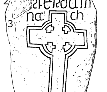 Clonmacnois Runestone 661 - Barony of Garrycastle, County of Offally, Ireland