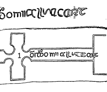 Iniscealtra Runestone 899 - Barony of Tulla Upper, County Clare, Ireland