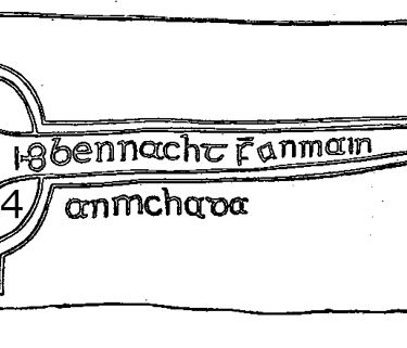 Church Island Runestone 916 - Barony of Iveragh, County Kerry, Ireland