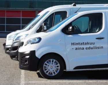 Pakettiautot - Oulun edullisin hintatakuulla
