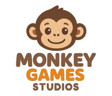 Monkey Games Studios logo with monkey mascot