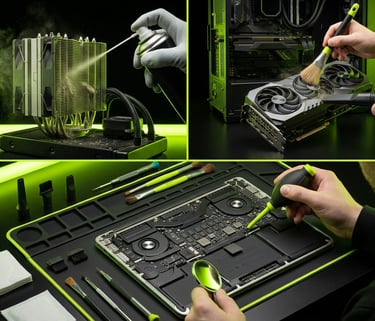 Dust Cleanup Service – CPU Cooler MacBook GPU Cleanup